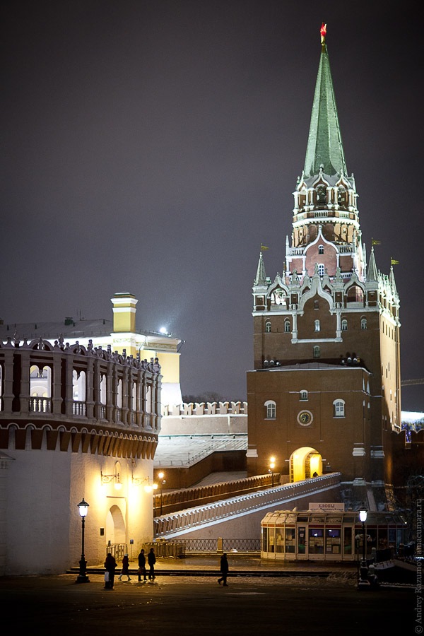 Москва зима новый год